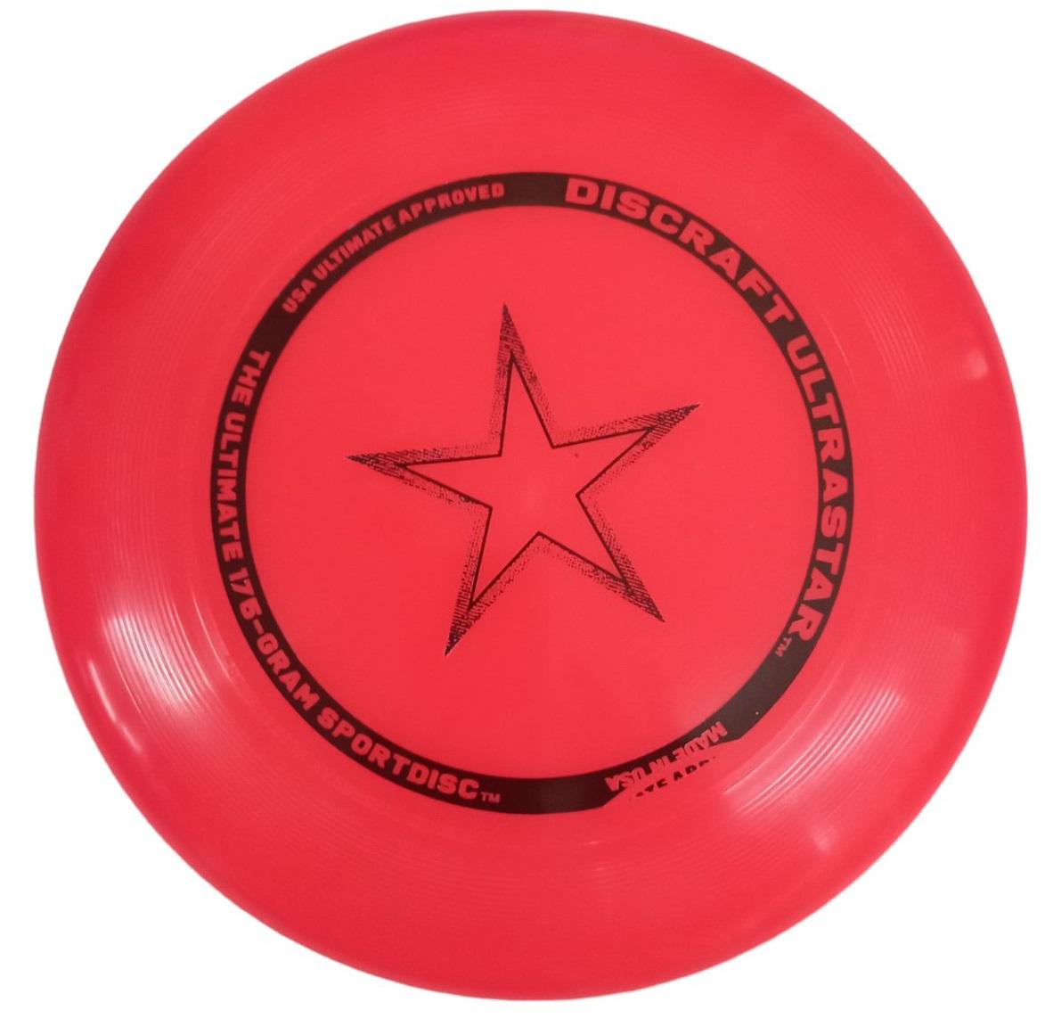 Фризбі диск для фристайлу Discraft Ultra Star пластик 273 мм Червоний (6936116101659) Фризбі диск для фристайлу Discraft Ultra Star пластик 273 мм Червоний (6936116101659)