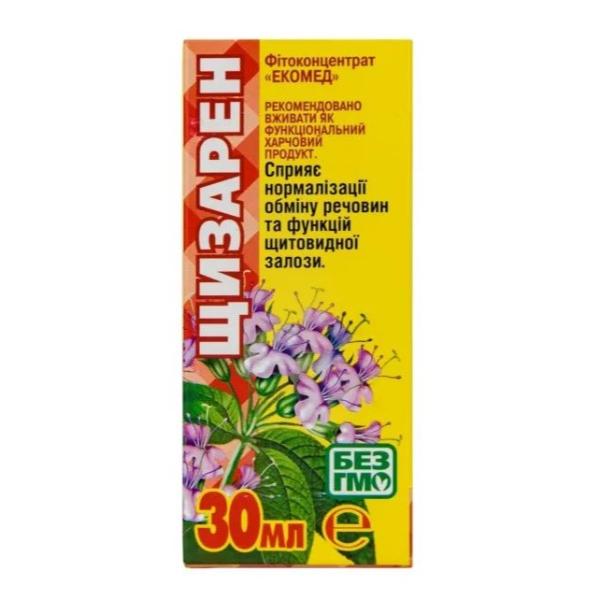 Комплекс для профилактики щитовидной железы Экомед Щизарен 30 мл 15 порций (000026968)