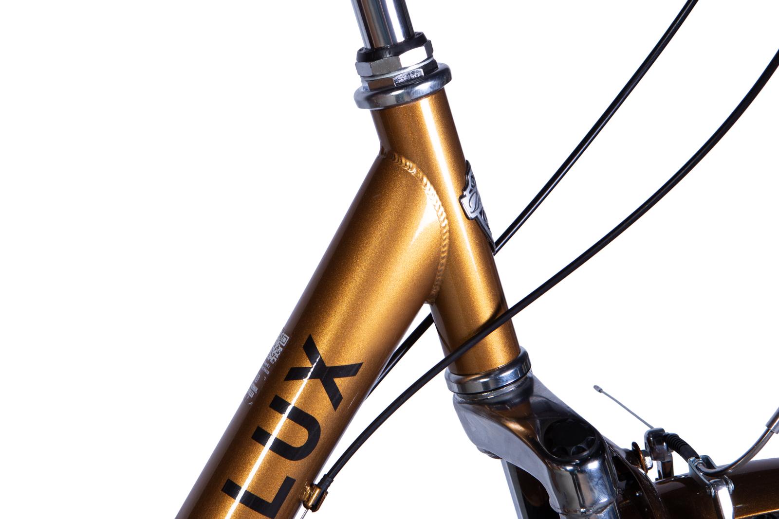 Велосипед Dorozhnik LUX Vbr FR ST 2025 26" рама-17" крыло переднее/крыло заднее/подножка/колокольчик Бронзовый - фото 2 Велосипед Dorozhnik LUX Vbr FR ST 2025 26" рама-17" крыло переднее/крыло заднее/подножка/колокольчик Бронзовый - фото 2