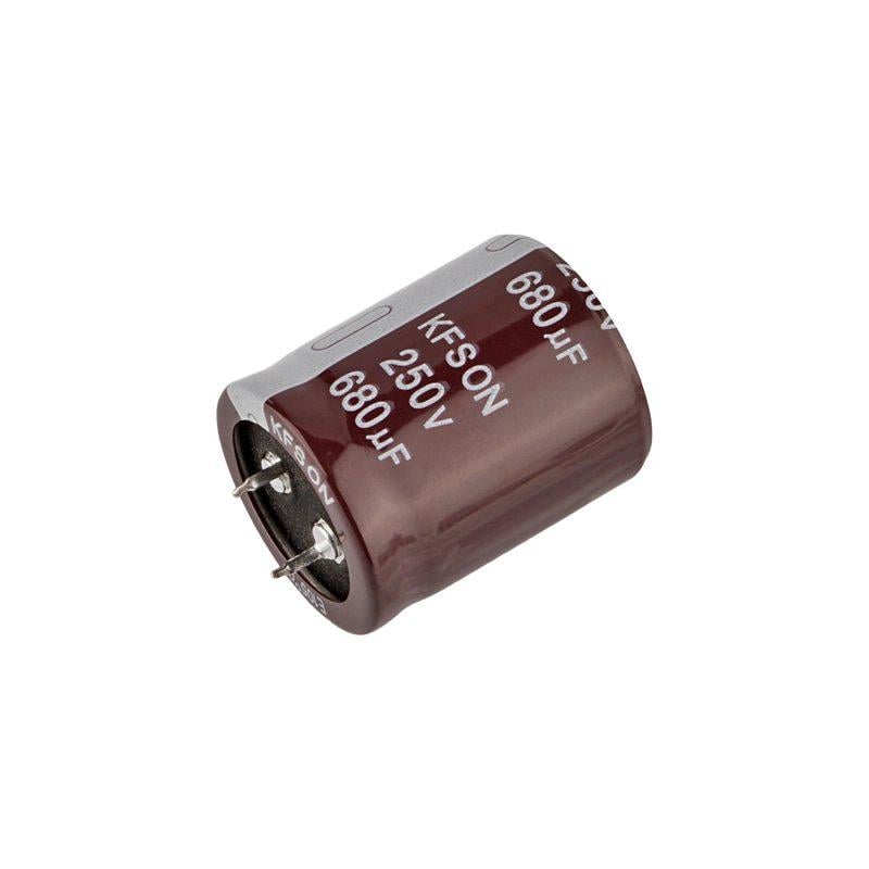 Конденсатор электролитический 680 мкФ 250 В 105C (A040077)