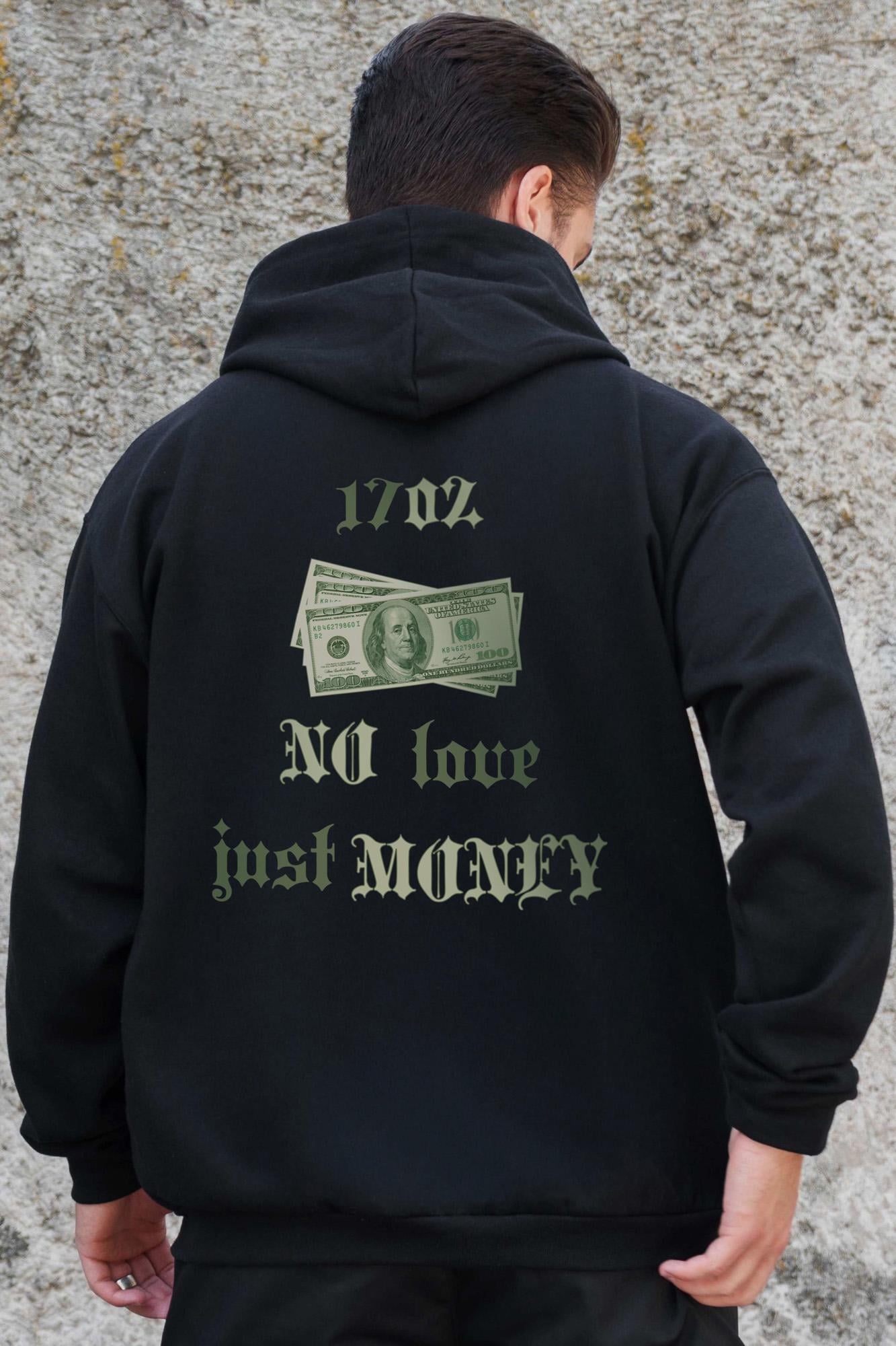 Худи-зип с принтом Without Dollar  Kane S/M Black (S/M8055802)