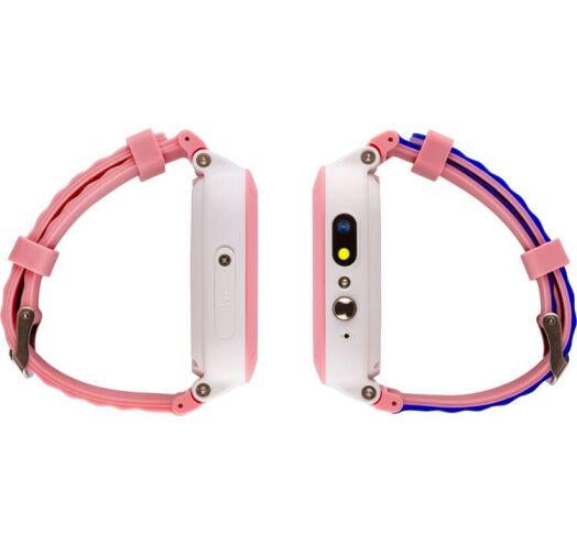 Смарт-часы детские AmiGo GO004 Splashproof Camera+LED Pink - фото 6