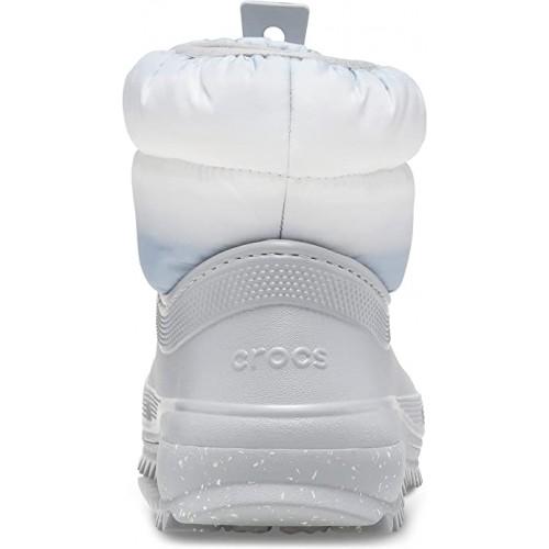 Дутики женские Crocs Winter Puff Boot M7W9 р. 40 26 см Light Grey/White (207311) - фото 6