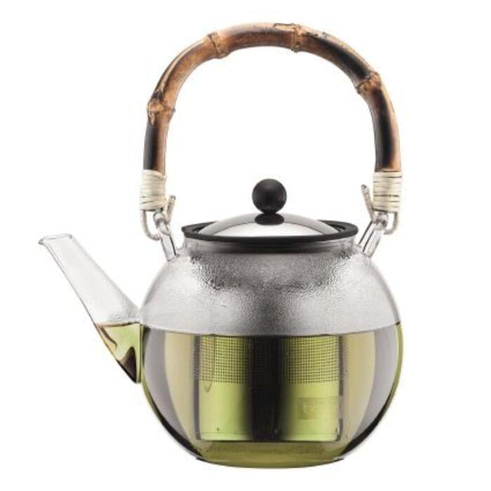 Чайник заварювальний Bodum Assam з фільтром і бамбуковою ручкою 1 л (2540130)