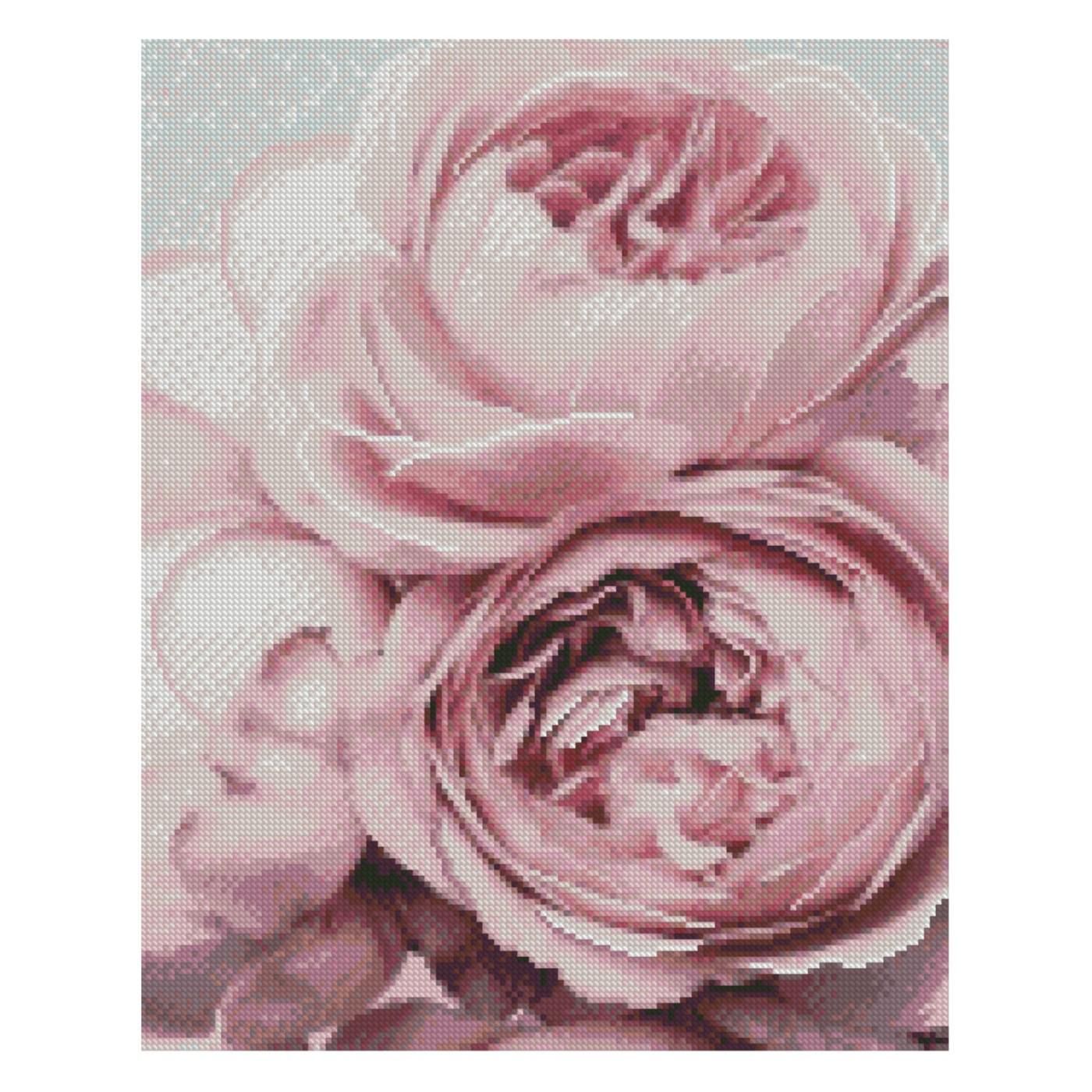 Алмазная мозаика Strateg Пионы 40х50 см (Str-FA40832)