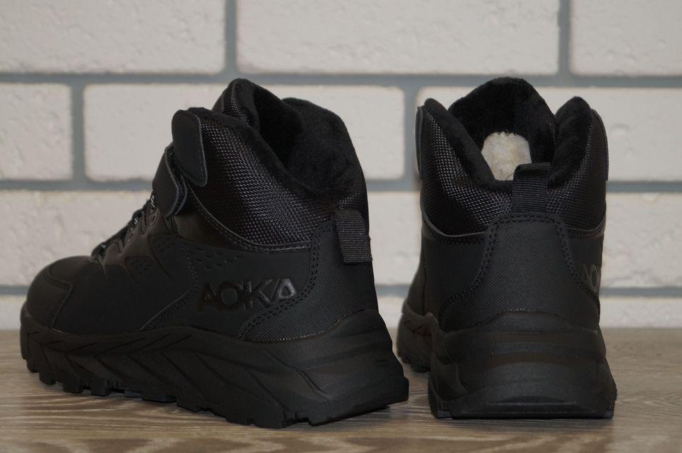 Ботинки зимние детские/подростковые BBT kids р. 34 21,5 см Черный (31565-34) - фото 9