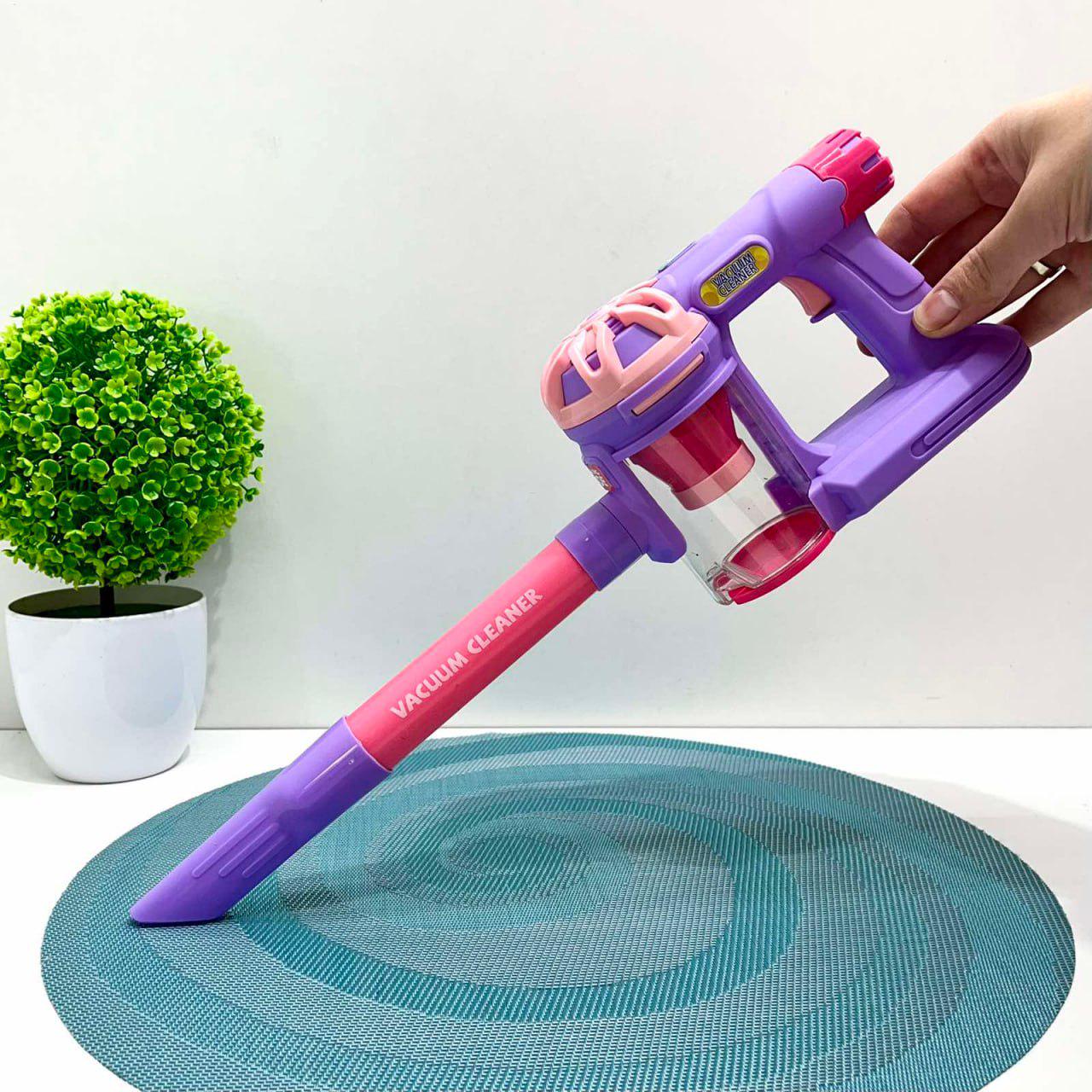 Детский игровой набор Limo Toy для уборки с пылесосом 62 см Фиолетовый (096-60A-B) - фото 7 Детский игровой набор Limo Toy для уборки с пылесосом 62 см Фиолетовый (096-60A-B) - фото 7