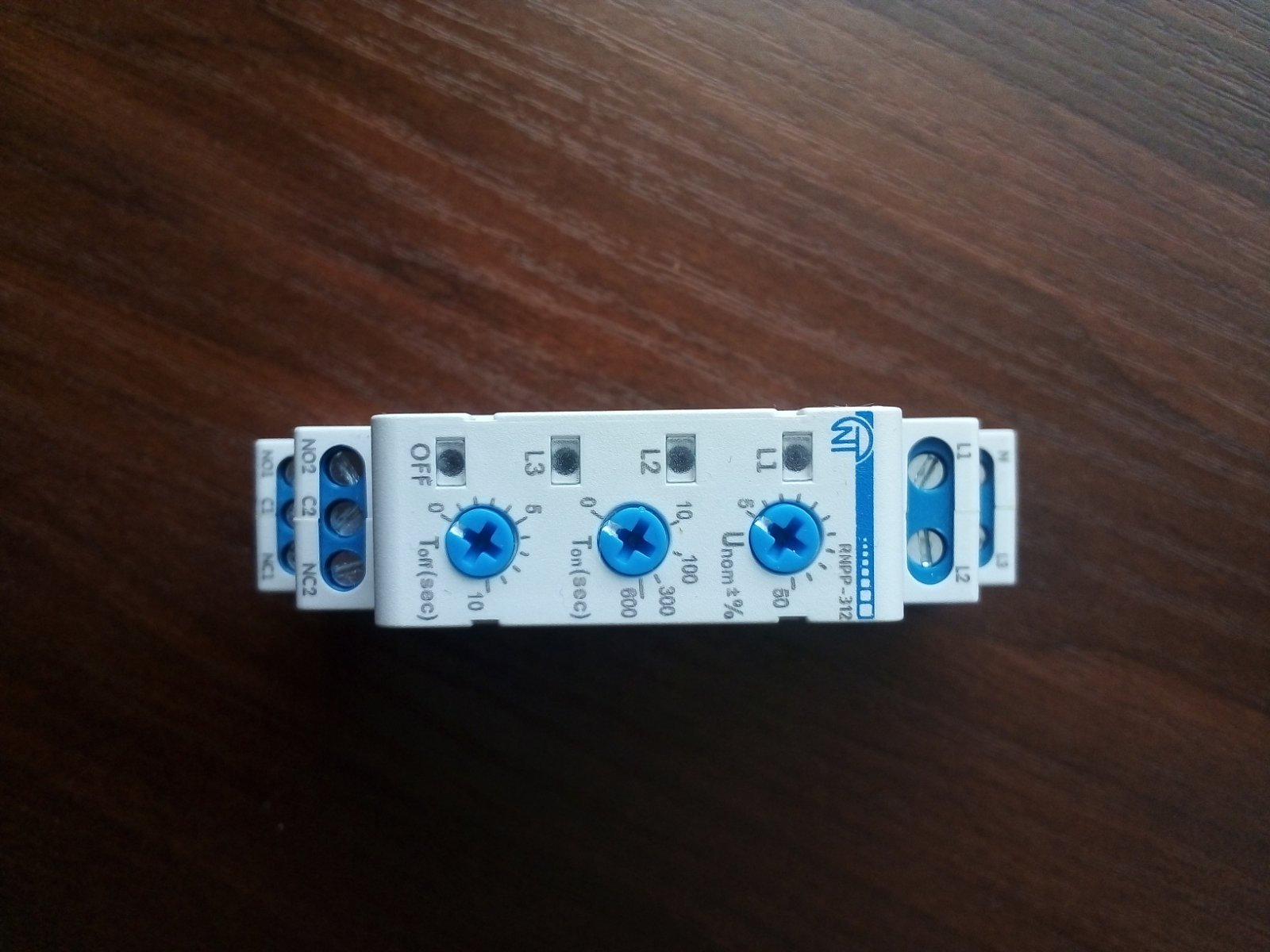 Трехфазное реле напряжения и контроля фаз Новатек Электро РНПП-312 - фото 6 Трехфазное реле напряжения и контроля фаз Новатек Электро РНПП-312 - фото 6