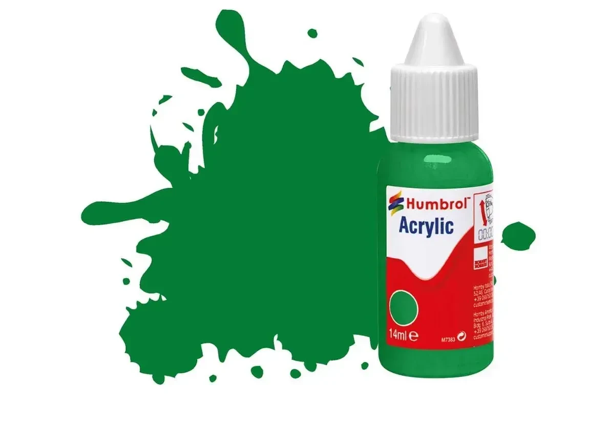 Фарба акрилова Humbrol No.2 Emerald Green Gloss DB0002 14 мл Смарагдово-зелений глянцевий (SKU-290) Фарба акрилова Humbrol No.2 Emerald Green Gloss DB0002 14 мл Смарагдово-зелений глянцевий (SKU-290)