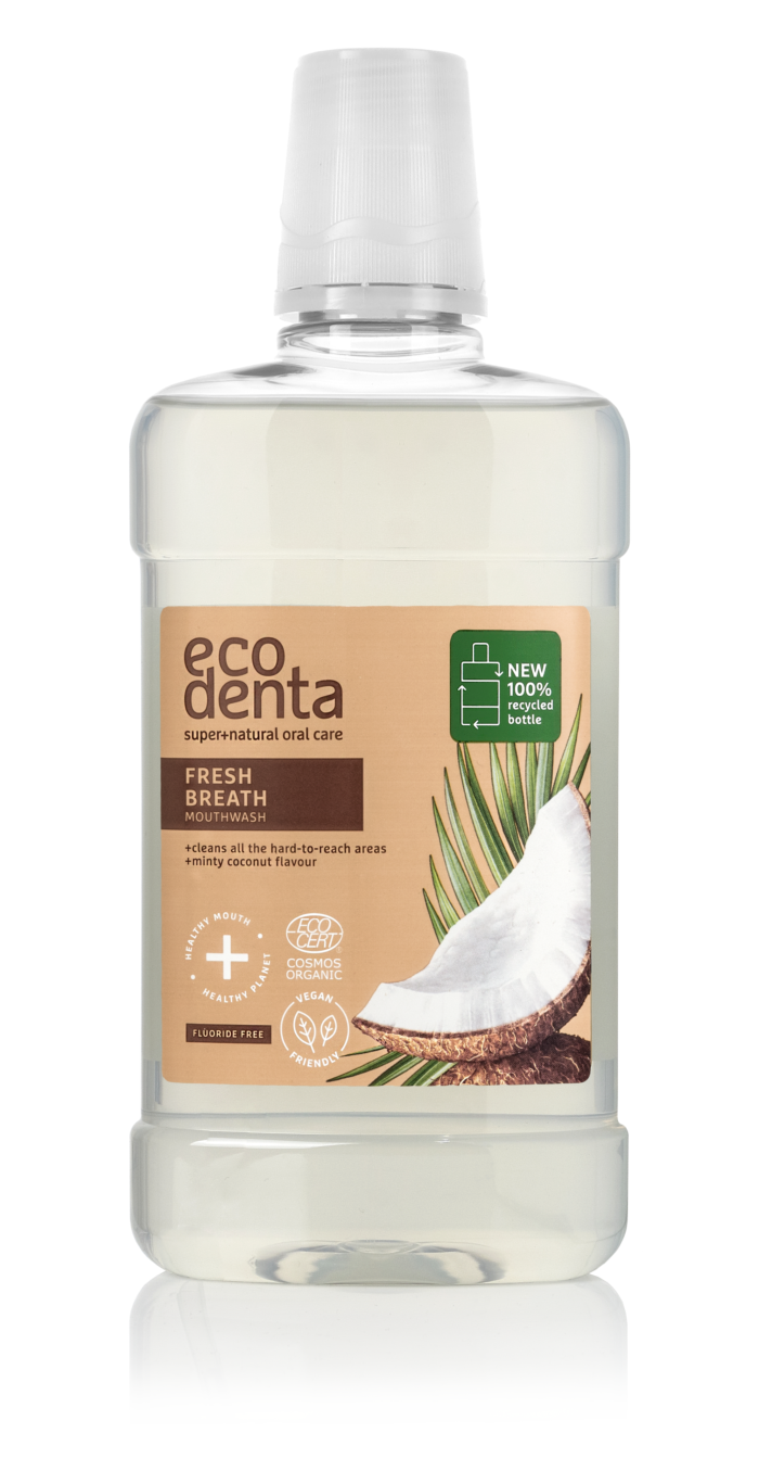 Ополаскиватель для полости рта ECODENTA Organic с мятным кокосом 500 мл