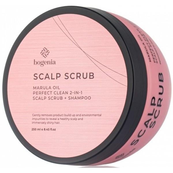 Шампунь-скраб для кожи головы Bogenia Scalp Skrub Marula Oil 250 мл