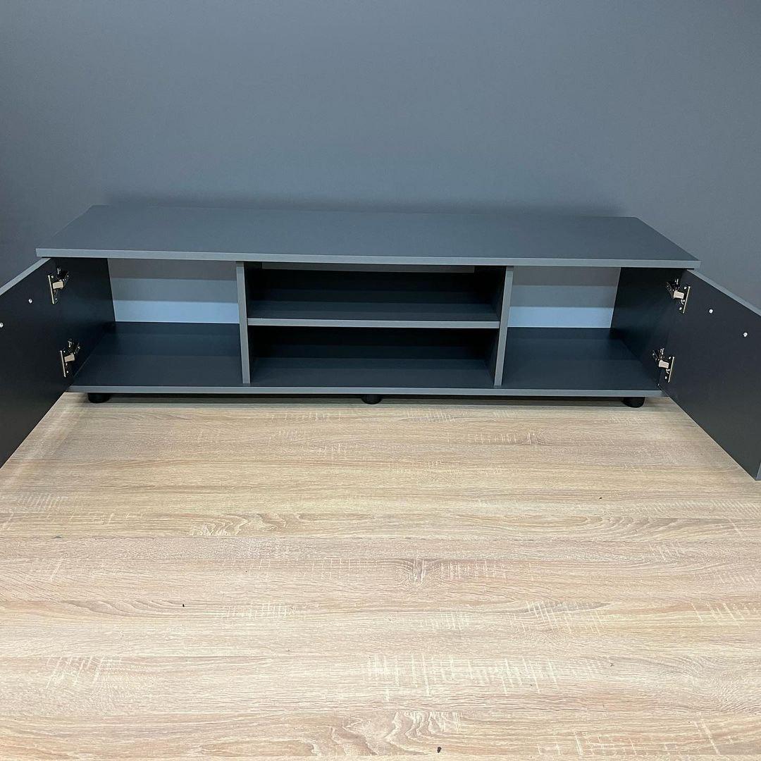 Тумба под телевизор Smart 1390х400х380 мм Антрацит - фото 3