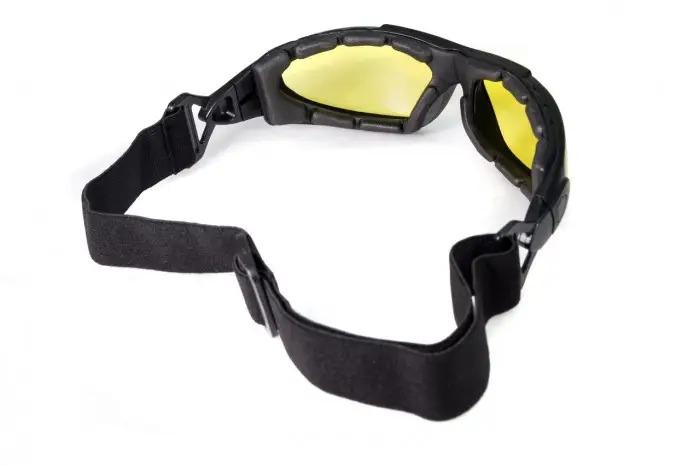 Окуляри захисні фотохромні Global Vision Shorty Photochromic Anti-Fog фотохромні Yellow (1ШОРТ24-30) - фото 3