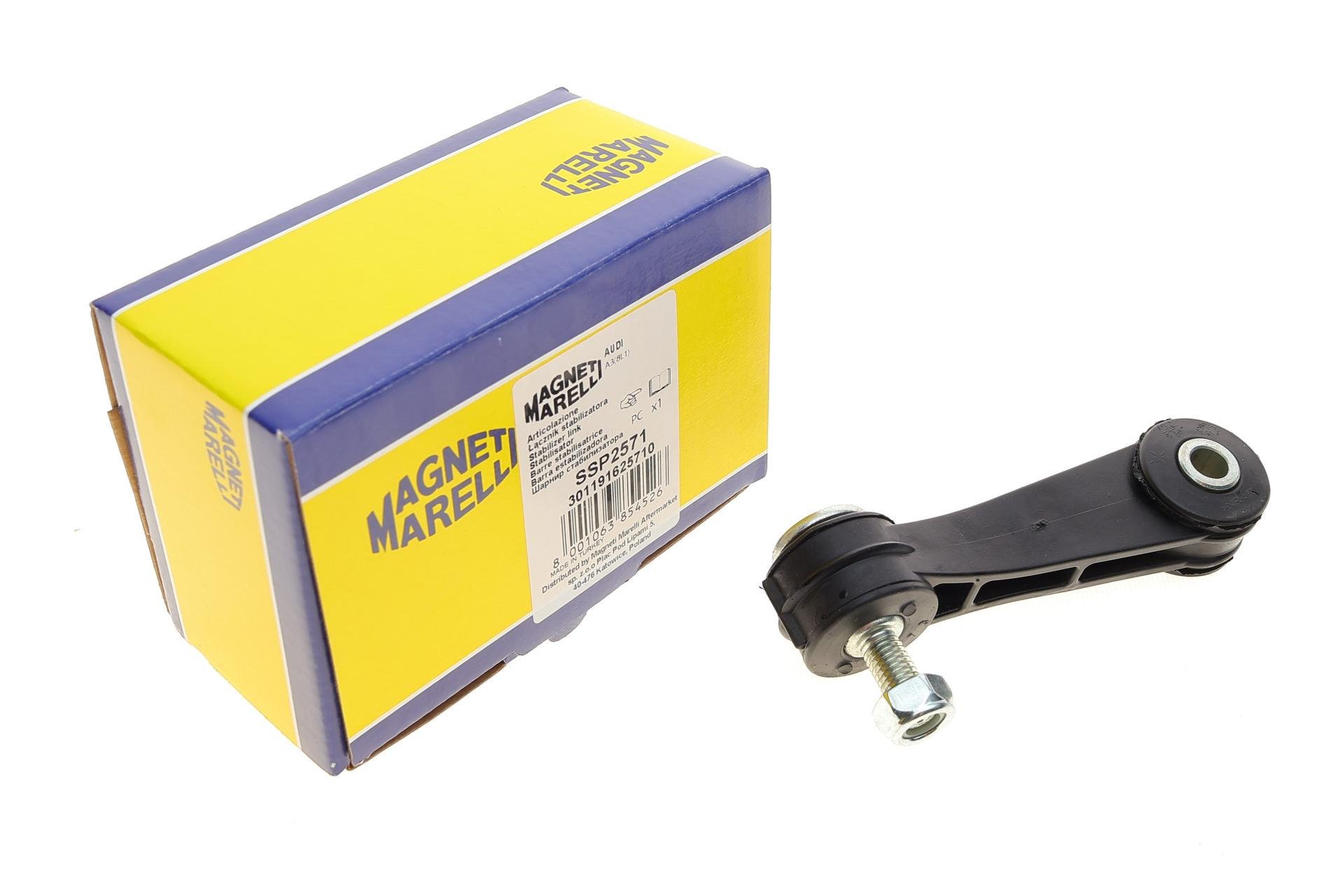 Тяга стабилизатора переднего Skoda Octavia/VW Golf IV 1.9TDI 97-05 Пласт. SSP2571 301191625710 MAGNETI MARELLI