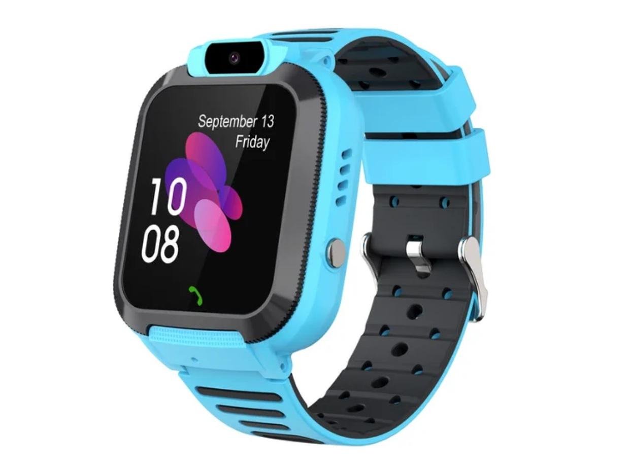 Смарт-часы детские Q20 Blue голубые Smart Baby Watch