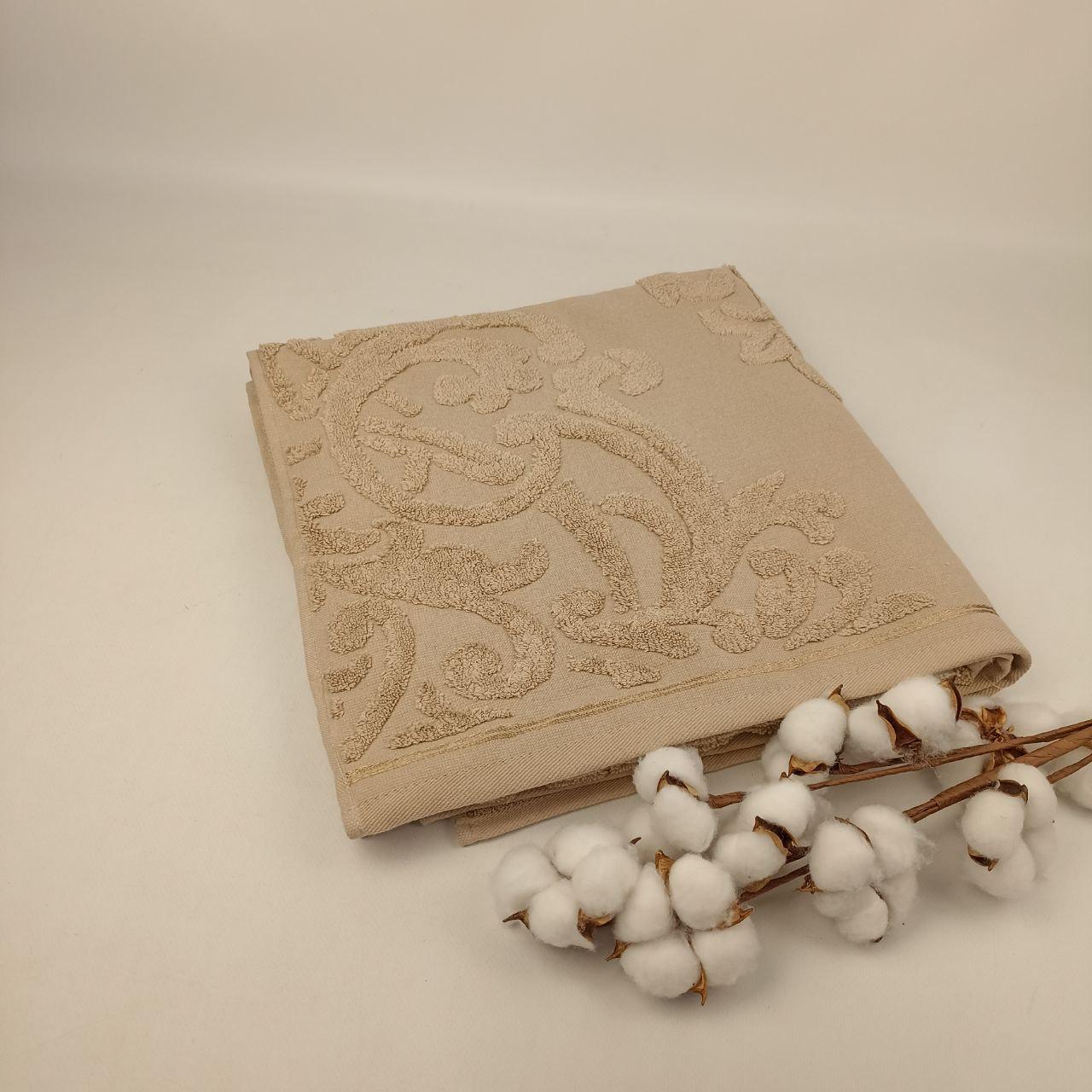 Полотенце Philippus Moss Cotton Mira A516 70x140 см Капучино (CN38844)