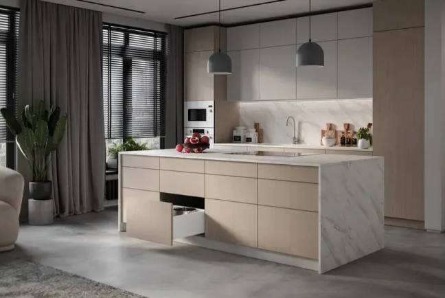 Висувна система GTV AxisPro Push to open l-450 мм високий H168 Графітовий (PB-AXISPRO-P2O-KPL450C) - фото 13