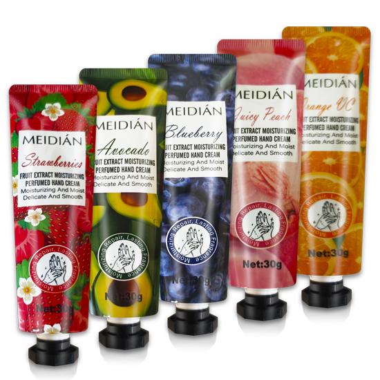 Набір крем для рук Фруктовий Meidian Fruit Extract Moisturising 5 шт. по 30 г