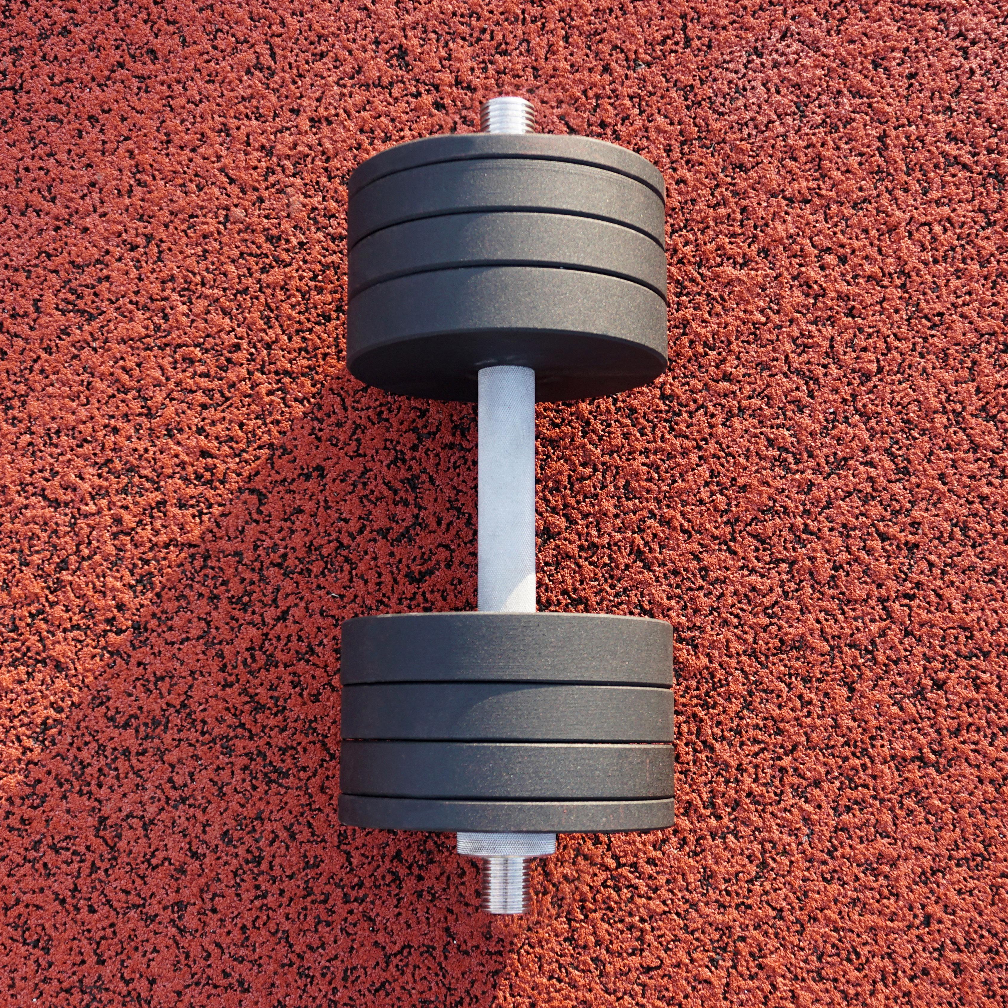 Гантель наборная ТокГанМал-0132 металлическая с покрытием 32 кг (14924516) - фото 3