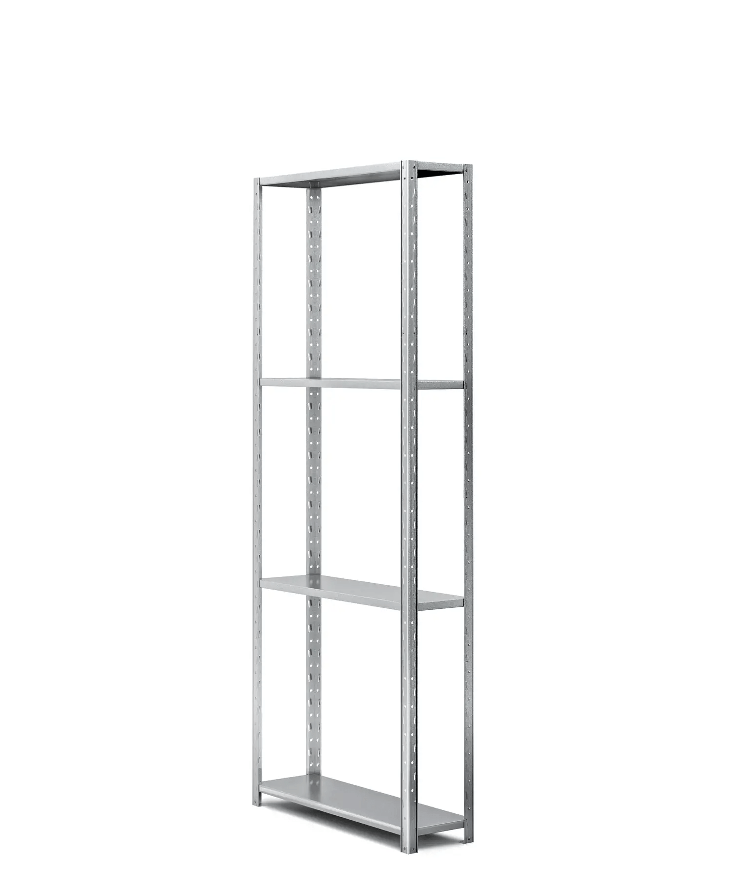 Стеллаж металлический ПРОФИ 150х100х30 см с оцинкованным покрытием на 4 полки из металла (366308) Стеллаж металлический ПРОФИ 150х100х30 см с оцинкованным покрытием на 4 полки из металла (366308)