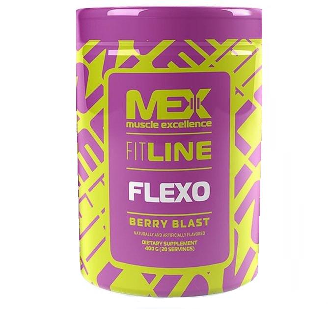 Хондропротектор MEX Nutrition Flexo Berry Blast для спорта 400 g 20 servings