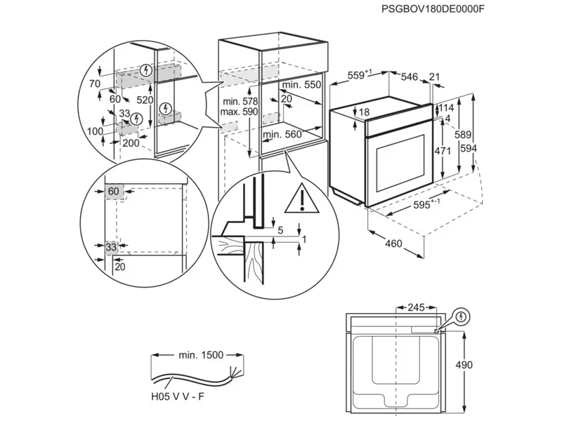 Духовой шкаф AEG NBR7P731SB - фото 3 Духовой шкаф AEG NBR7P731SB - фото 3