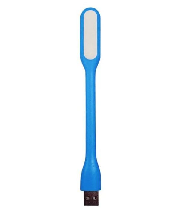 Лампа светодиодная гибкая от USB и повербанка 2,1А Голубой (4329)