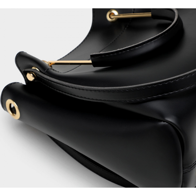 Сумка жіноча 23х22х10 см Чорний (874) - фото 6 Сумка жіноча 23х22х10 см Чорний (874) - фото 6