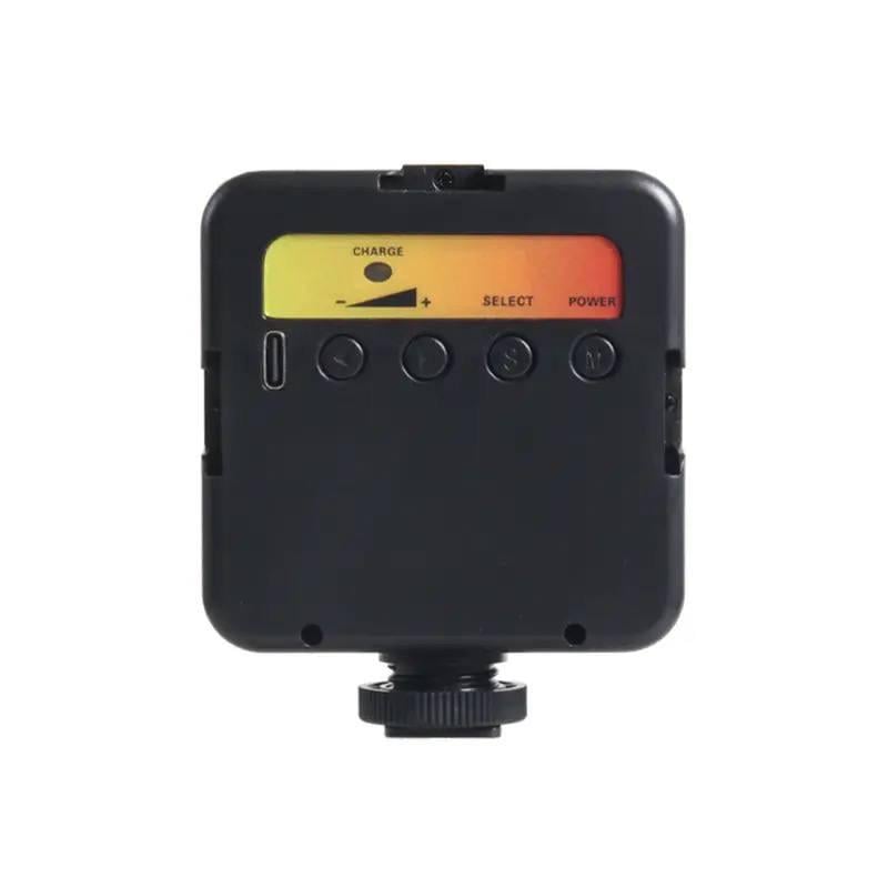 Накамерный свет LED Р5 7,5х7,5 см со встроенным аккумулятором 1800mAh для видео та фотосемки - фото 2