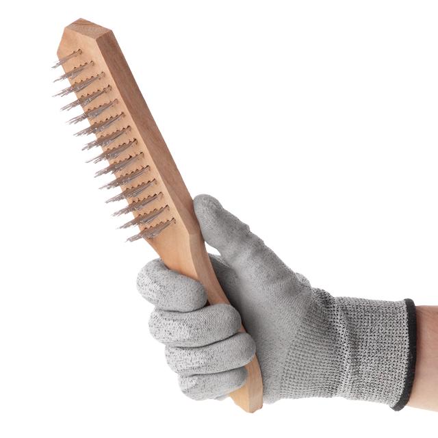 Щітка ручна 6-рядна корпус із дерева/cталевий дріт - фото 5 Щітка ручна 6-рядна корпус із дерева/cталевий дріт - фото 5