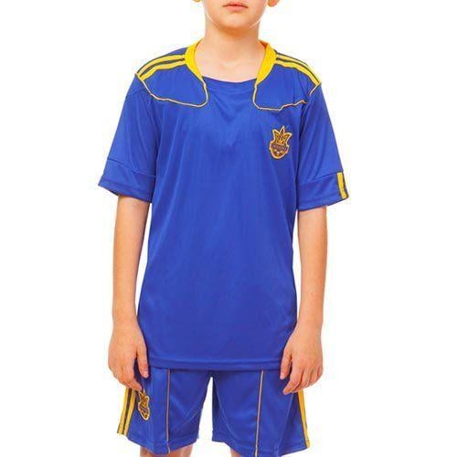 Футбольная форма детская CO-1006-UKR-12 Украина XL Синий (57429252)