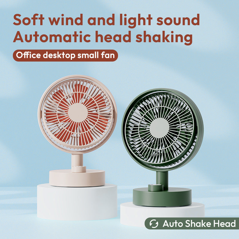 Вентилятор портативный Sothing Plume S2 Desktop Fan на аккумуляторе 2000 мАч (DSHJ-S-2102) - фото 3