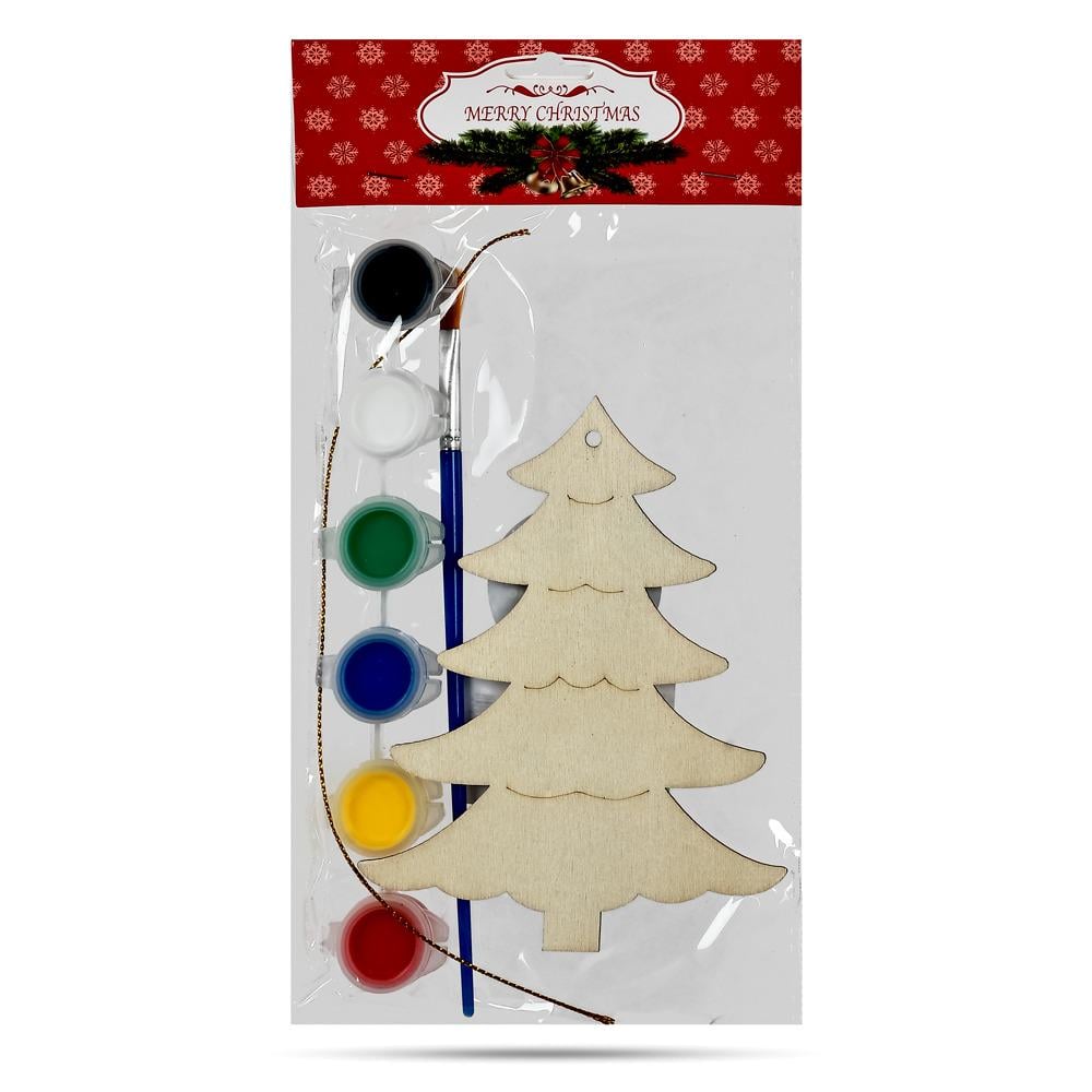 Фигурка-подвеска новогодняя HOME R96413 Art с красками 11х13 см