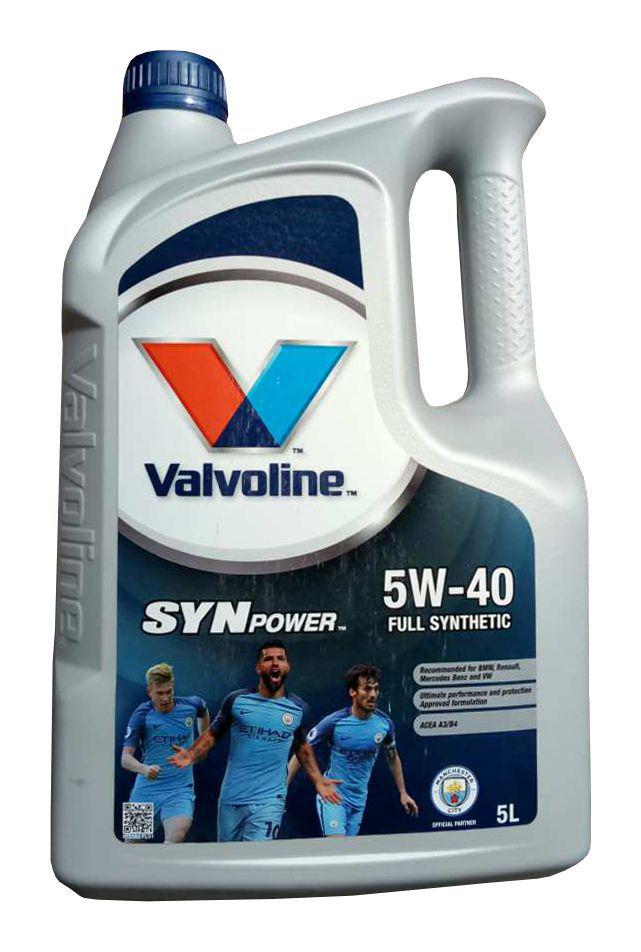 Моторна олива Valvoline Synpower 5W-40 5 л