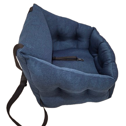 Крісло для собак в авто Huge and Tiny 50x45 см Синій (25590416) - фото 12 Крісло для собак в авто Huge and Tiny 50x45 см Синій (25590416) - фото 12