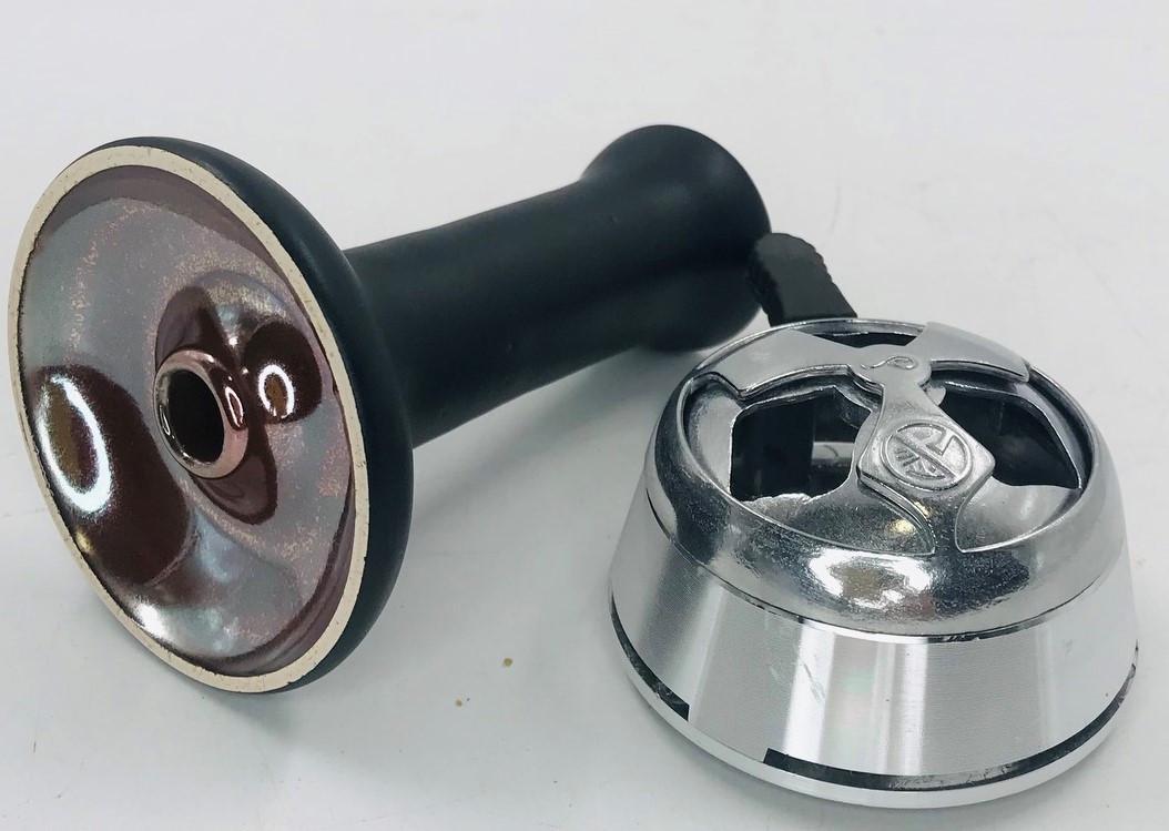 Чаша для кальяна 2x2hookah Medium + калауд Black/Brown (482001945)