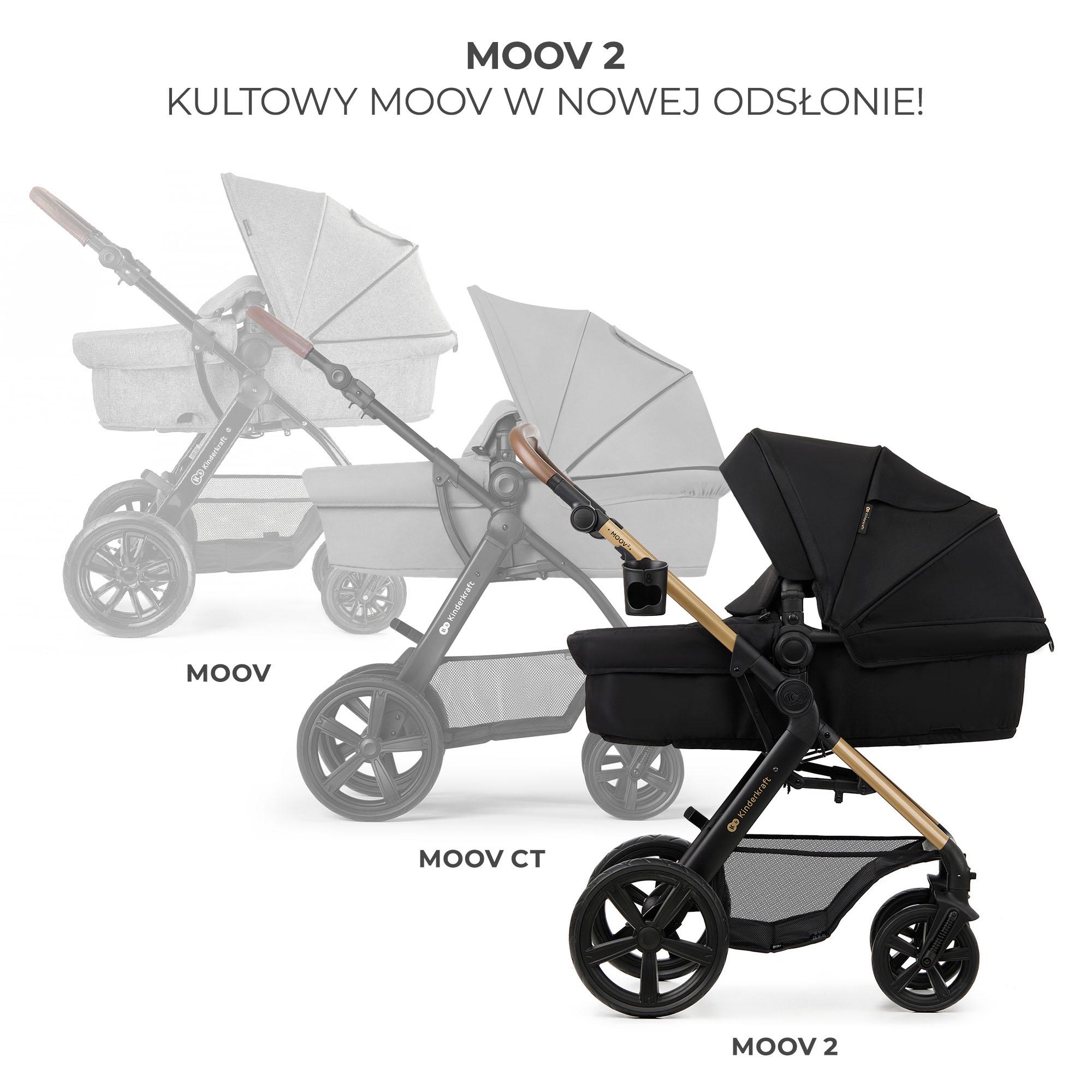 Коляска универсальная Kinderkraft Moov 2 Pure Black (KSMOOV02BLKEV00) - фото 26