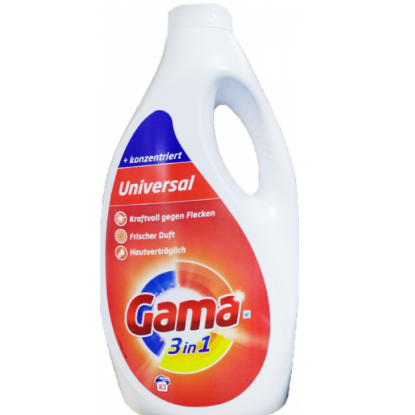 Гель для стирки Gama Универсальный 4.15 л 83 стирки (818656) Гель для стирки Gama Универсальный 4.15 л 83 стирки (818656)