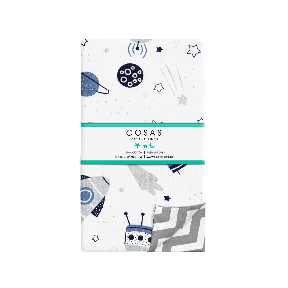 Пододеяльник детский Cosas Space White 110х140 см (4822052027219)