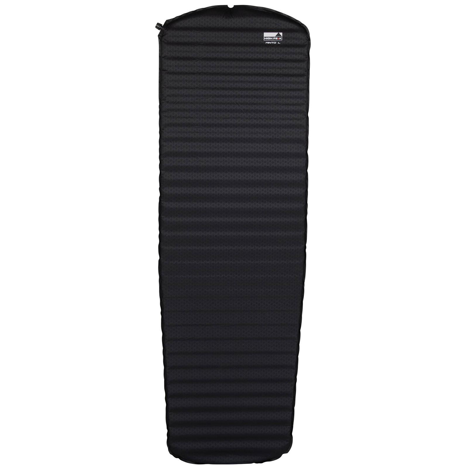 Коврик самонадувающийся High Peak Minto L 3 см Black (41116)