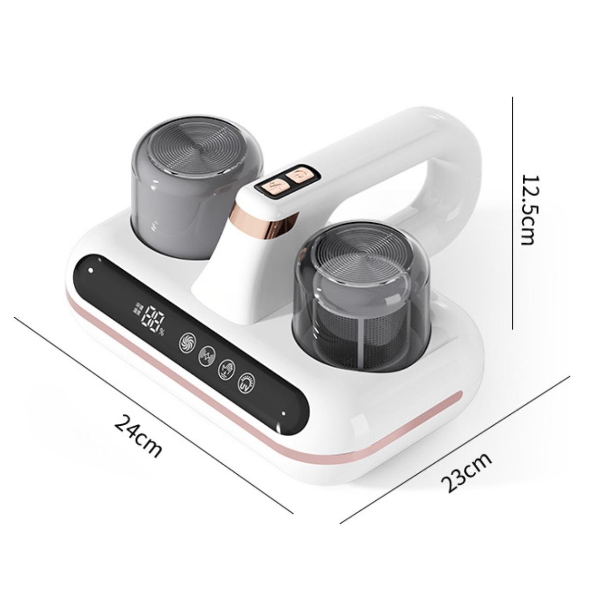 Пилосос ручний для матраців та килимів вакуумний/аккумуляторний Білий (VEN-1176 W) - фото 2 Пилосос ручний для матраців та килимів вакуумний/аккумуляторний Білий (VEN-1176 W) - фото 2