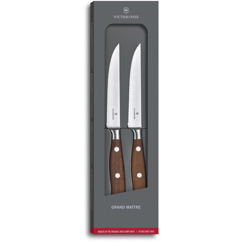 Набор кухонных ножей Victorinox Grand Maitre Wood Steak Set 2 шт. (580989)