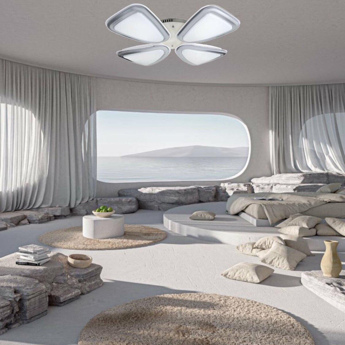 Люстра светодиодная акриловая PRD-C 0180-4 274W (20065) - фото 2 Люстра светодиодная акриловая PRD-C 0180-4 274W (20065) - фото 2