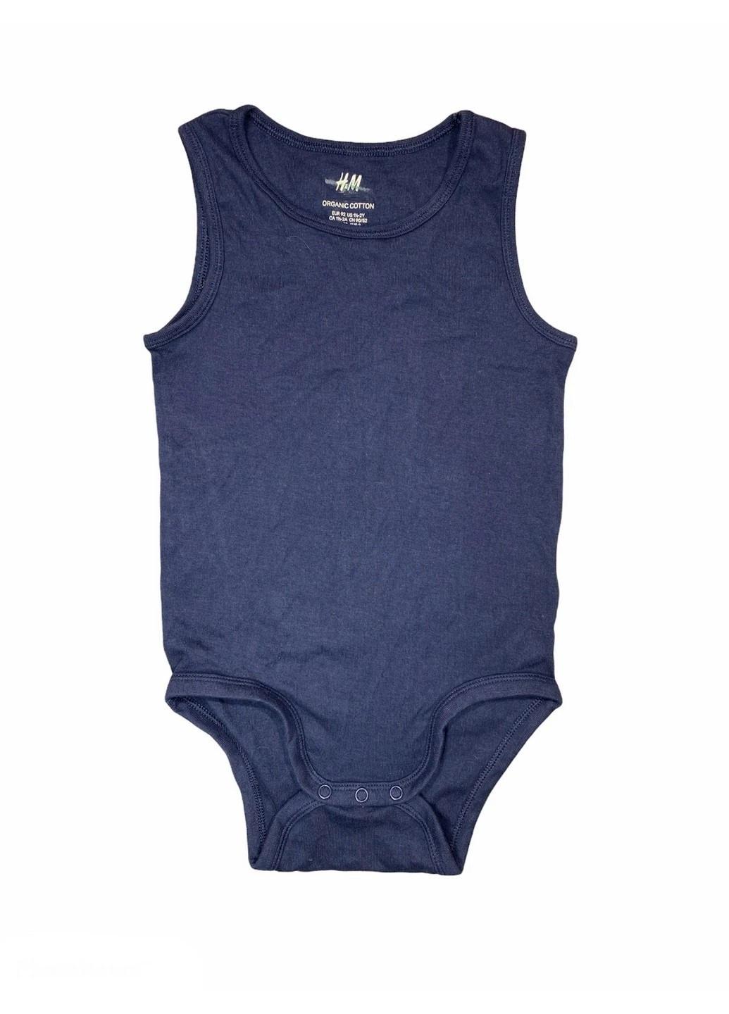 Боді H&M р. 98 см Темно-синій (A6011159357)