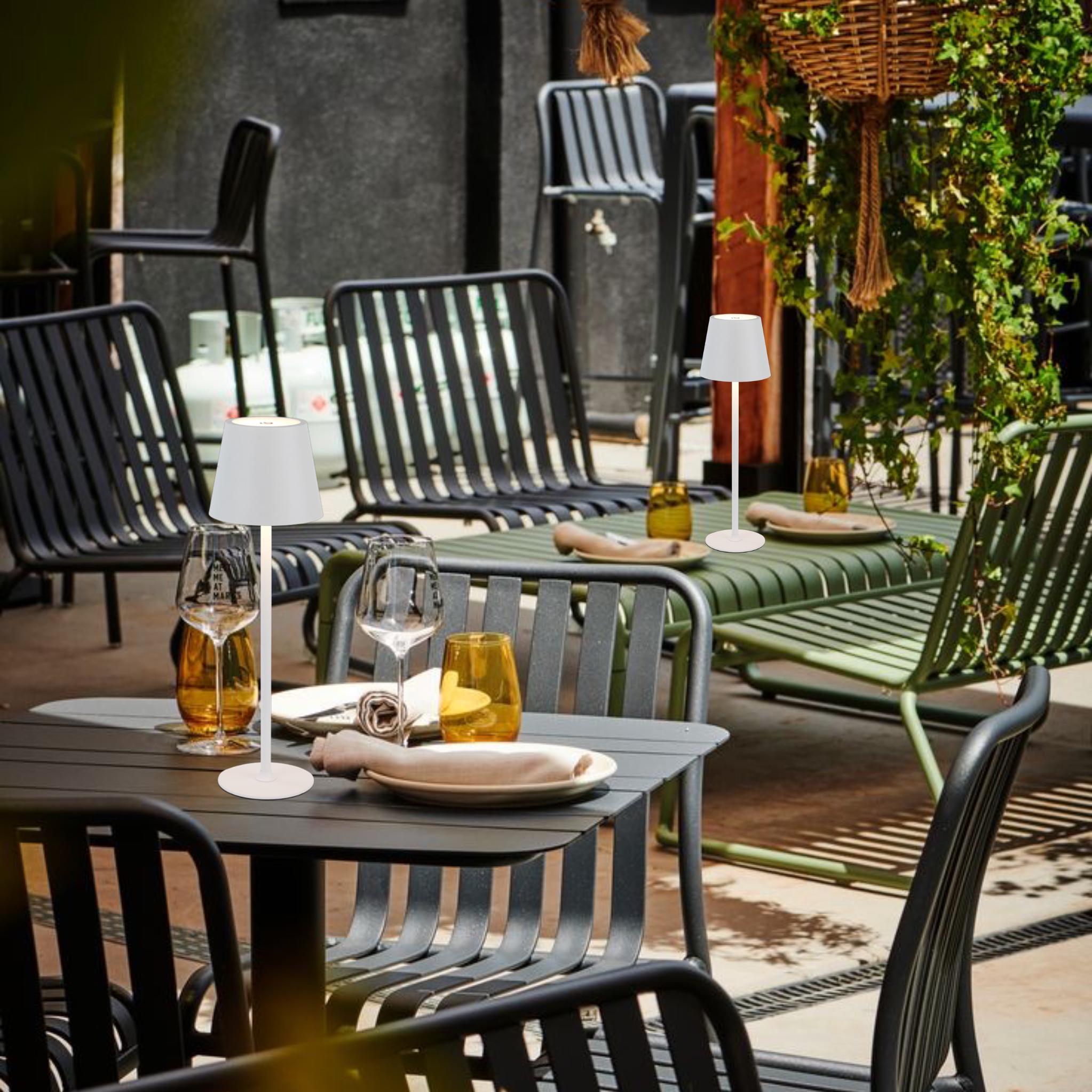 Настільна лампа з сенсорним керуванням для бара/кафе/ресторана Білий (795-LTA15 WHITE) - фото 4 Настільна лампа з сенсорним керуванням для бара/кафе/ресторана Білий (795-LTA15 WHITE) - фото 4