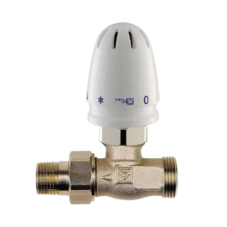 Кран RLTR + Термоголовка HERZ МINI 1/2" прямий (28414686)