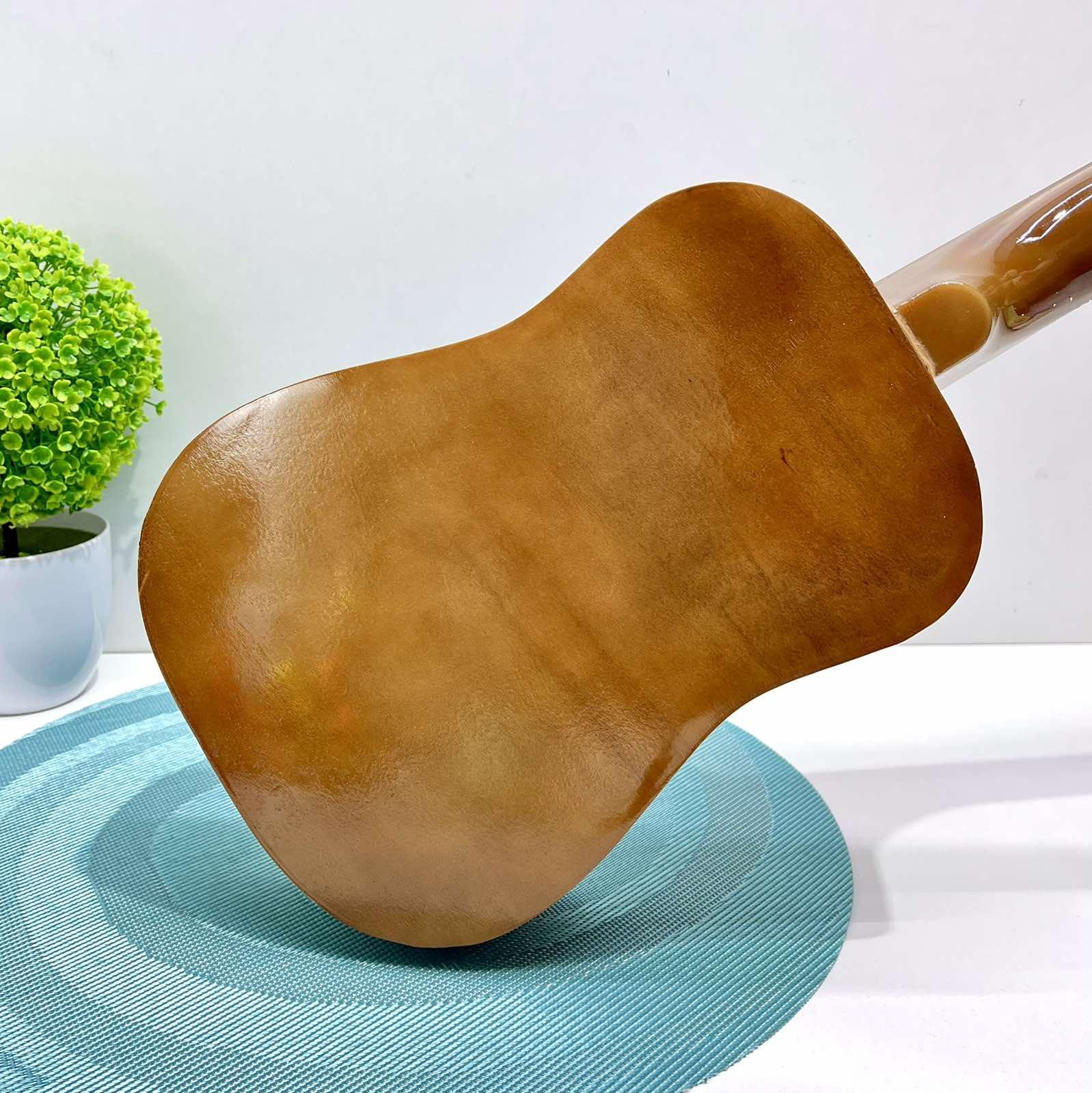 Гитара деревянная детская 6 струн Коричневый (M 1369) - фото 6 Гитара деревянная детская 6 струн Коричневый (M 1369) - фото 6