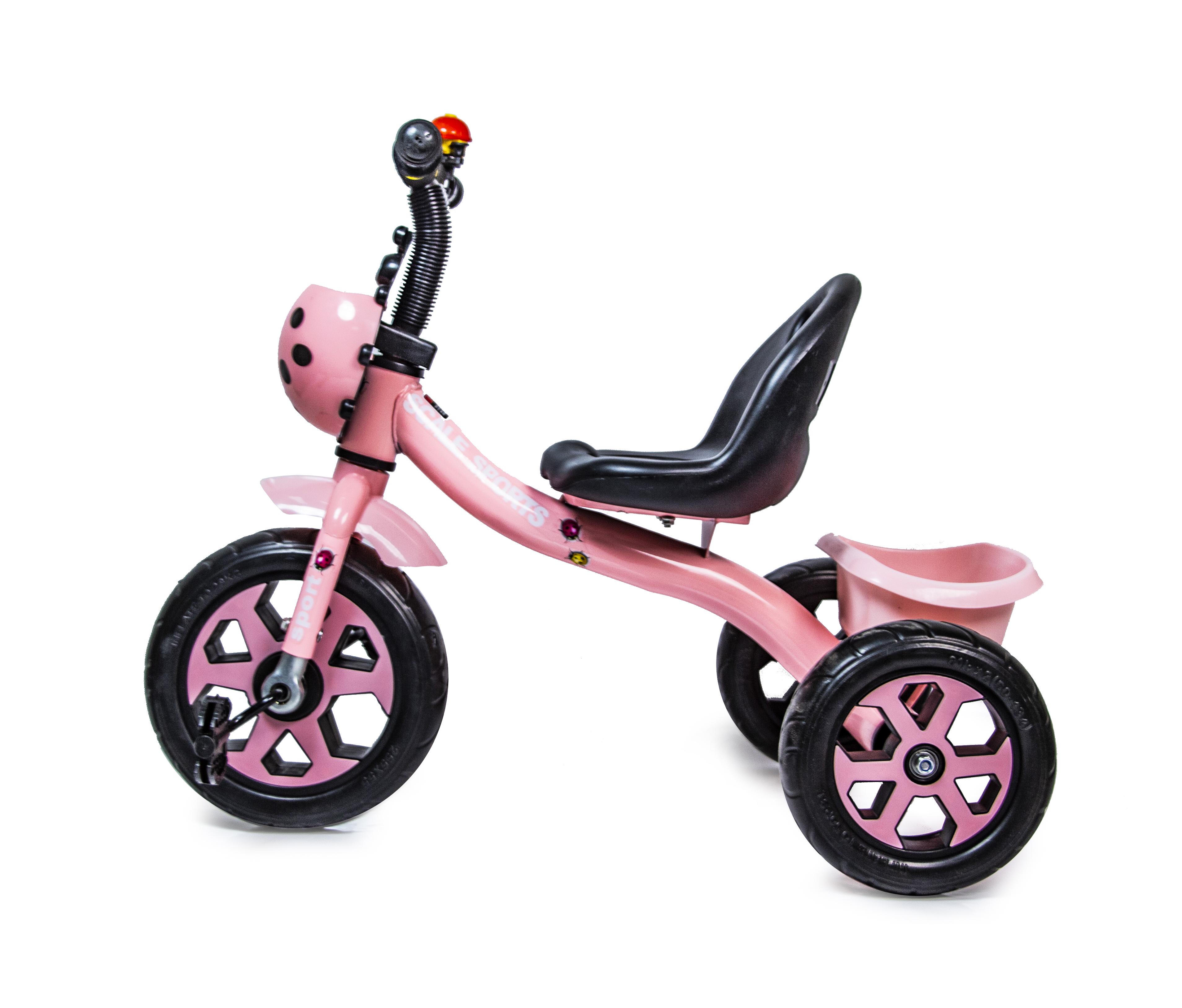 Велосипед дитячий триколісний Scale Sport Pink (587262799) - фото 2