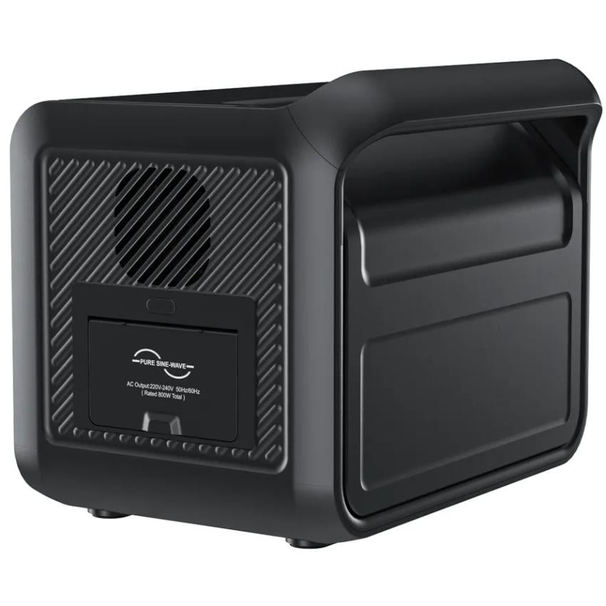 Зарядна станція портативна Choetech BS060 800W 512 Вт/г AC LiFePo4 MPPT UPS Type-C PD100 Вт Black (BS060-EU-GY) - фото 3
