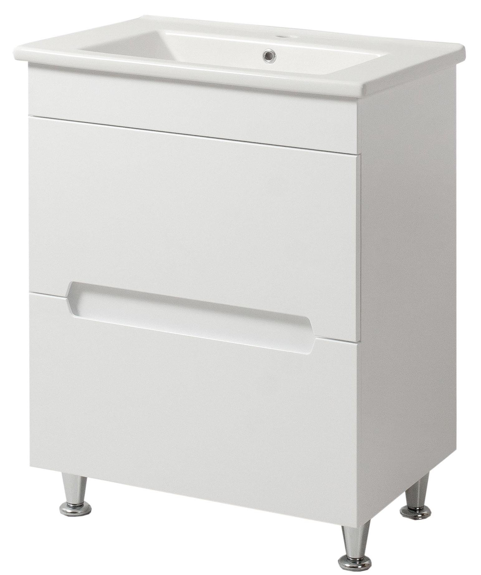 Тумба ЮВВИС Марко Т-2 65 см с умывальником Trio (14719494)